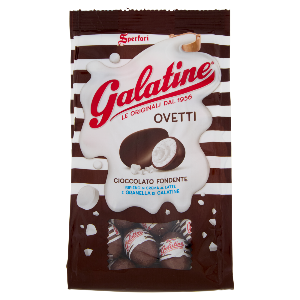 Galatine Ovetti Cioccolato Fondente 150 g