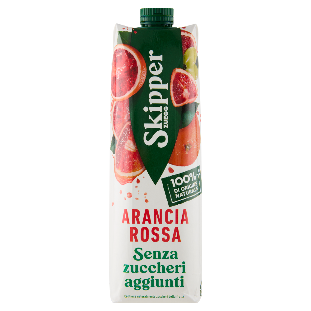 Zuegg Skipper Arancia Rossa Senza zuccheri aggiunti 1000 ml