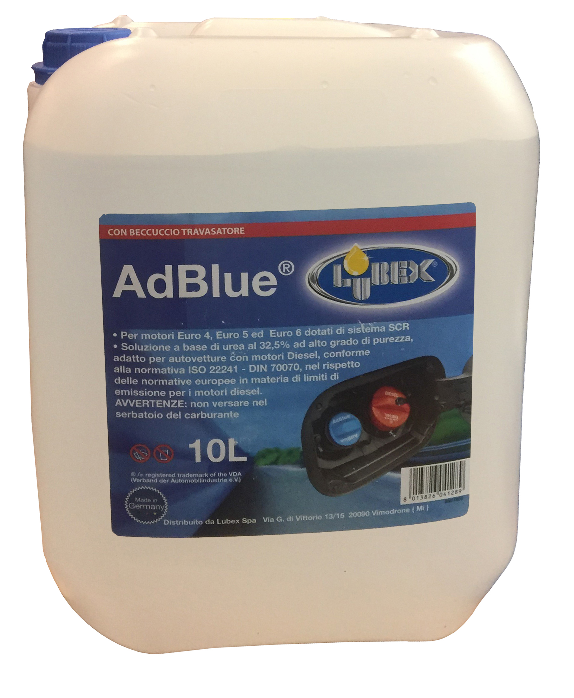 Lubex AdBlue Bottiglia 10000 ml