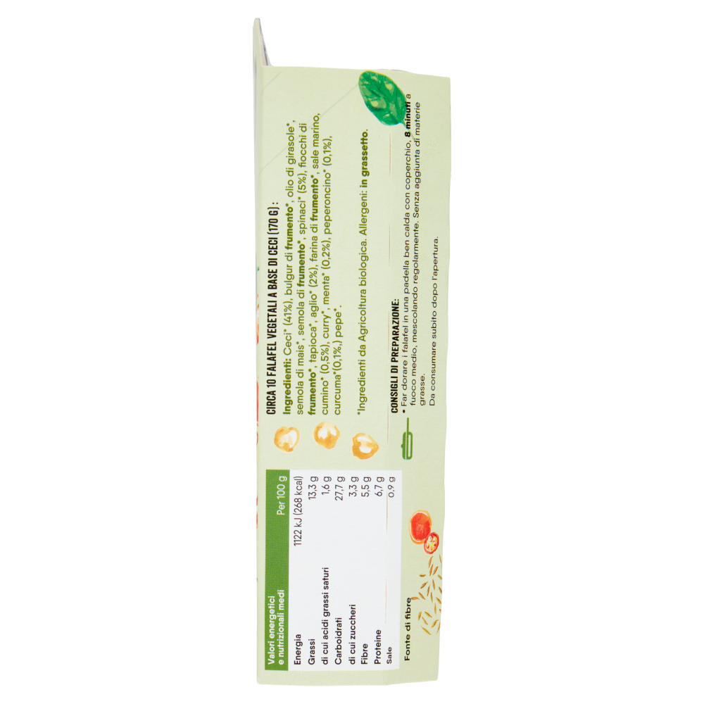 Hari&Co Falafel di Ceci Cumino - Menta 170 g