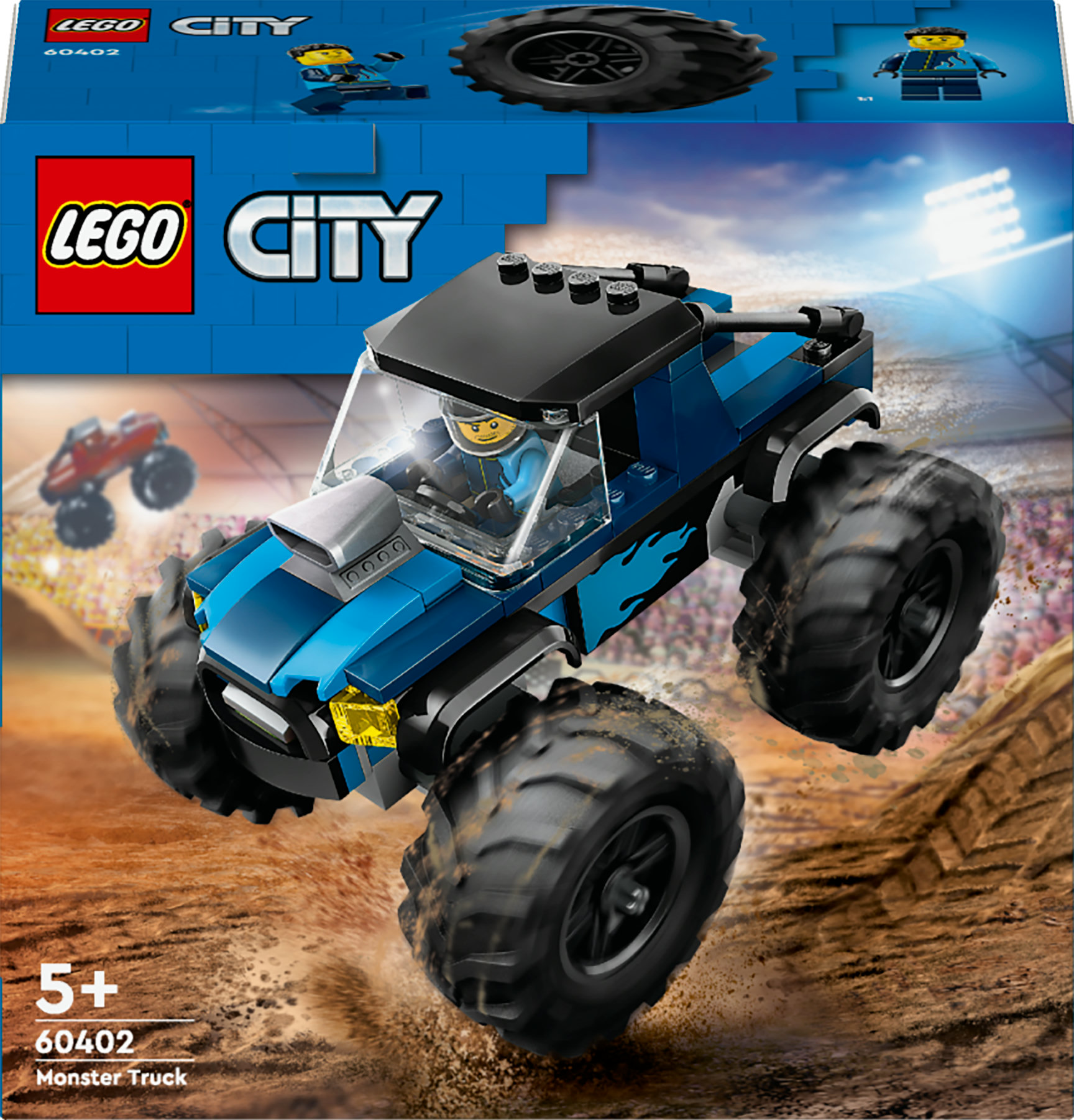 LEGO City Monster Truck blu