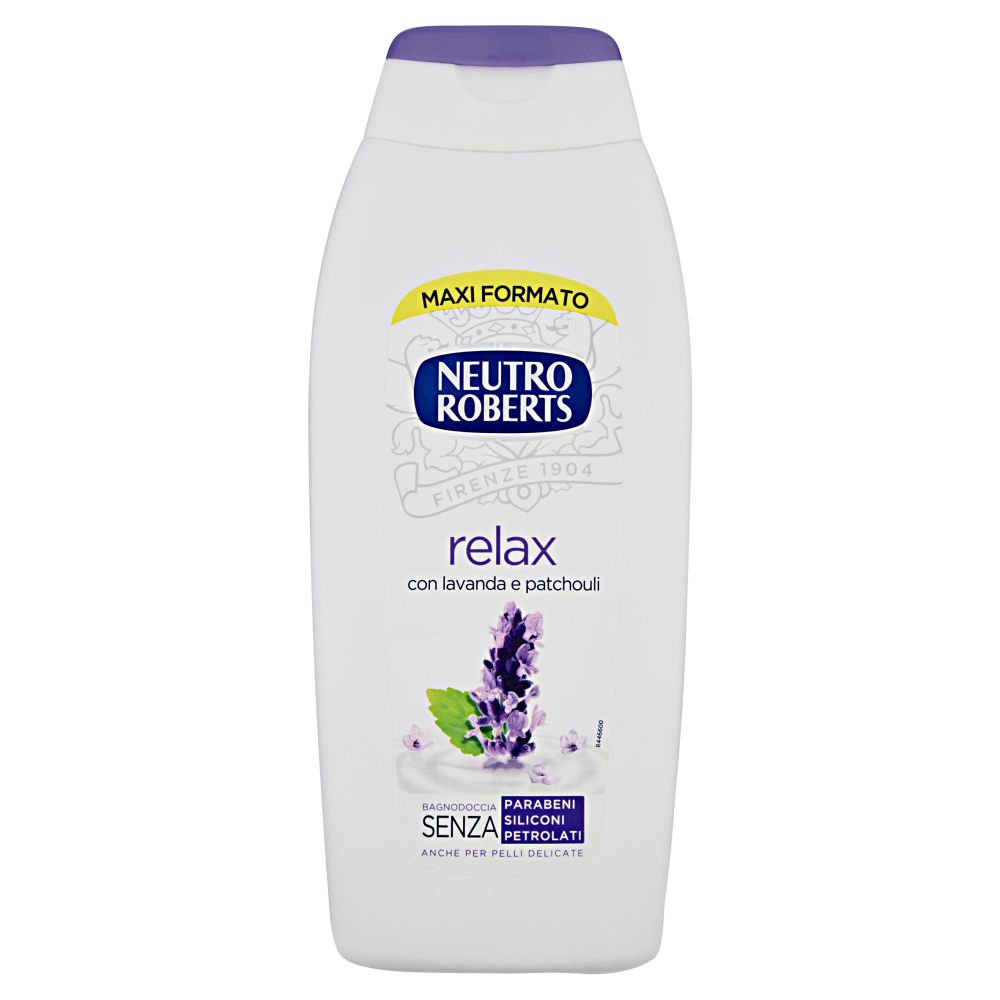 Neutro Roberts relax con lavanda e patchouli Bagnodoccia 700 ml