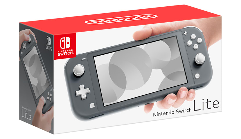 Nintendo Switch Lite console da gioco portatile 14 cm (5.5") 32 GB Touch screen Wi-Fi Grigio