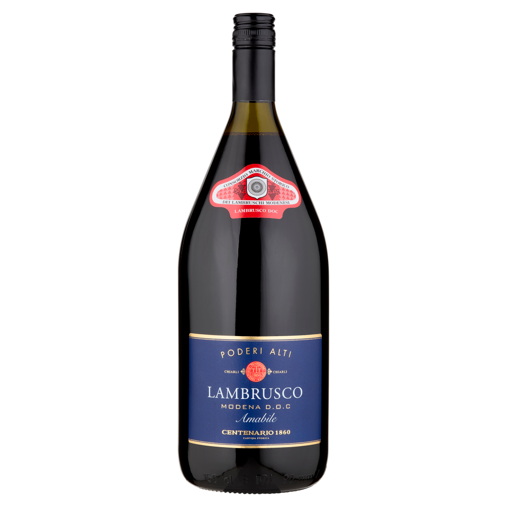 Chiarli Centenario 1860 Poderi Alti Lambrusco Modena D.O.C. Amabile 1,5 l