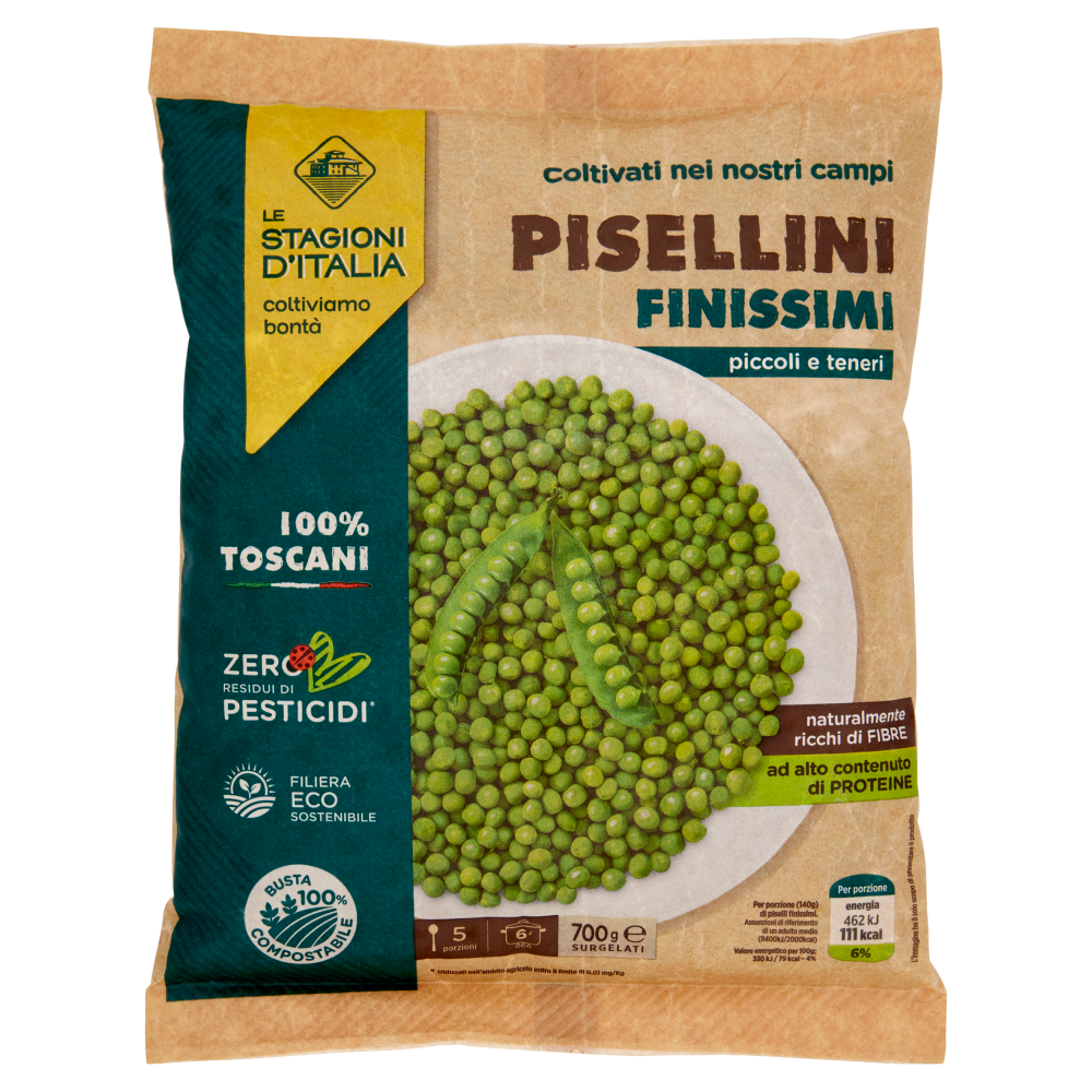 Le Stagioni d'Italia Pisellini Finissimi Surgelati 700 g