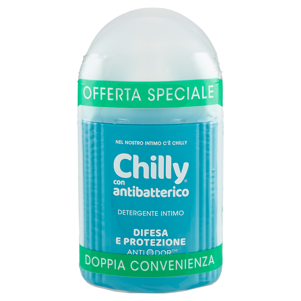 Chilly con antibatterico Detergente Intimo 2 x 200 ml