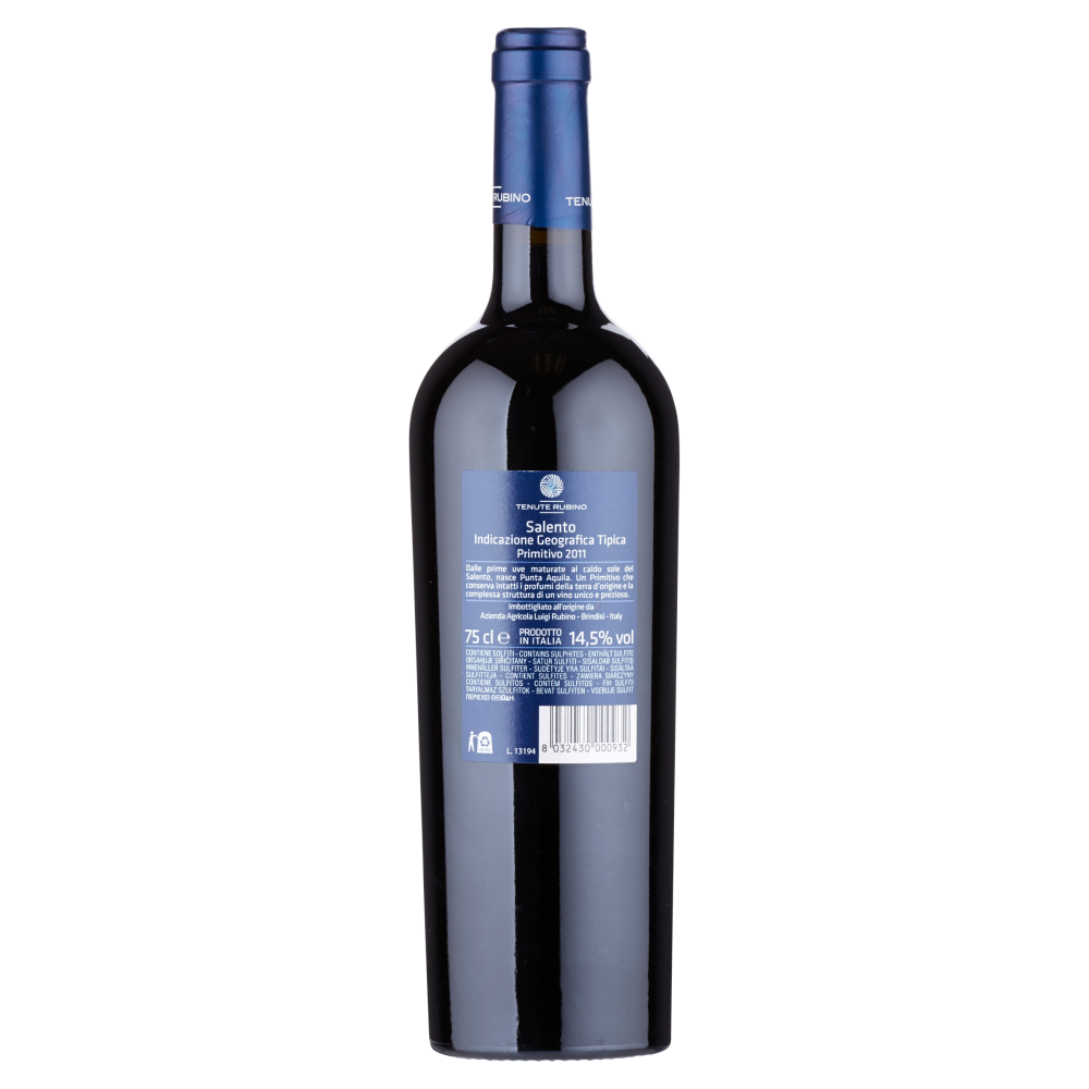 Tenute Rubino Punta Aquila Primitivo 75 cl