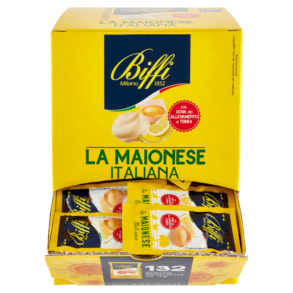 Biffi La Linea Professionale la Maionese Italiana Bustine 132 x 10 g