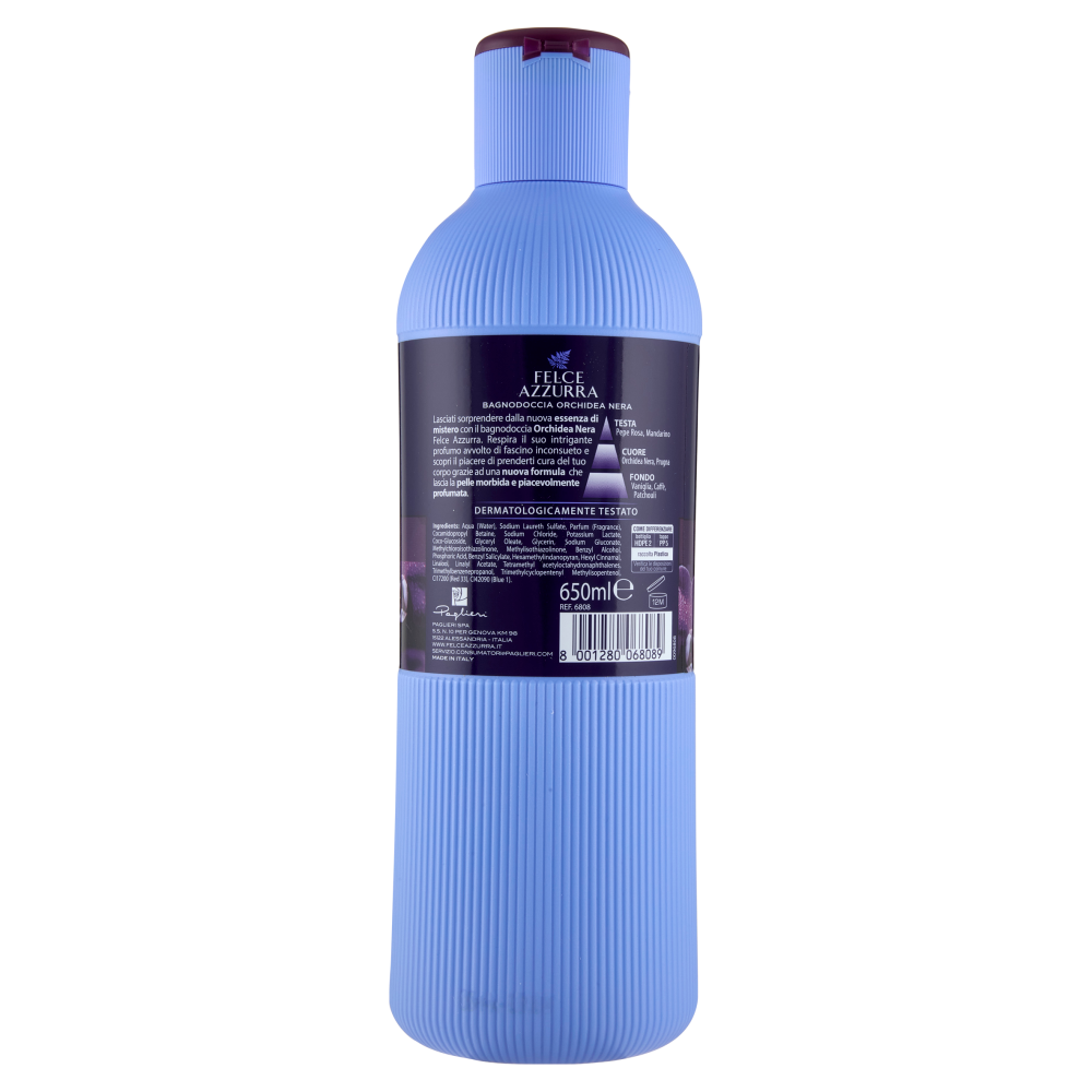 Felce Azzurra Orchidea Nera essenza di mistero Bagnodoccia 650 ml