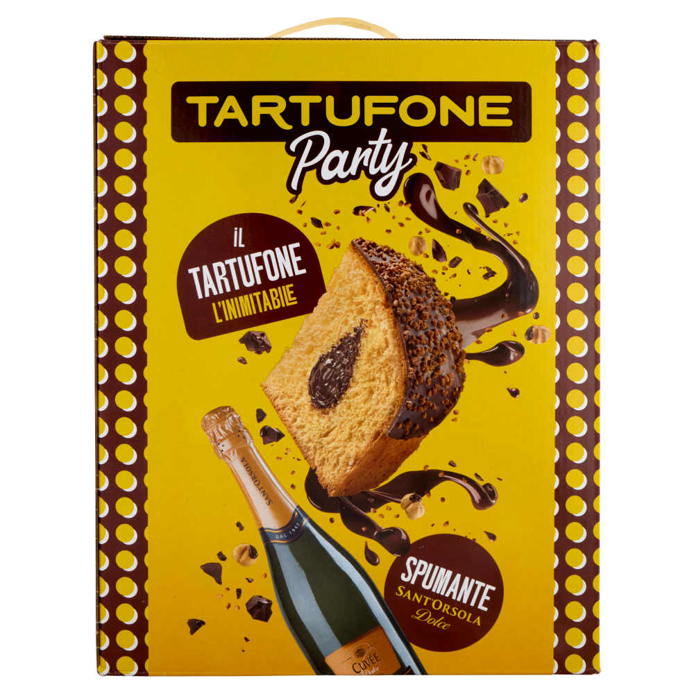 Tartufone Party il Tartufone 750 g + Spumante Sant'Orsola Dolce 75 cl