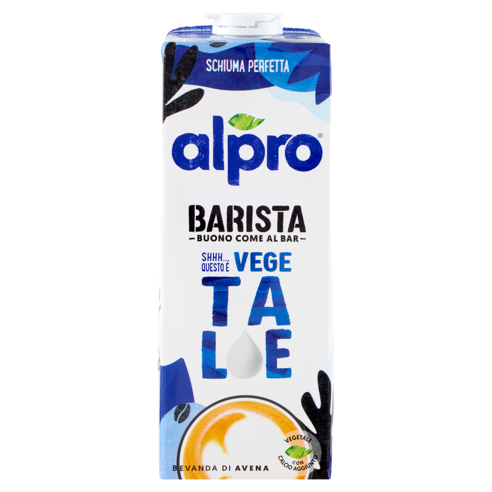 ALPRO Barista Questo &egrave; Vegetale, Bevanda all'Avena con il Gusto che Ami, Senza Lattosio, 1l