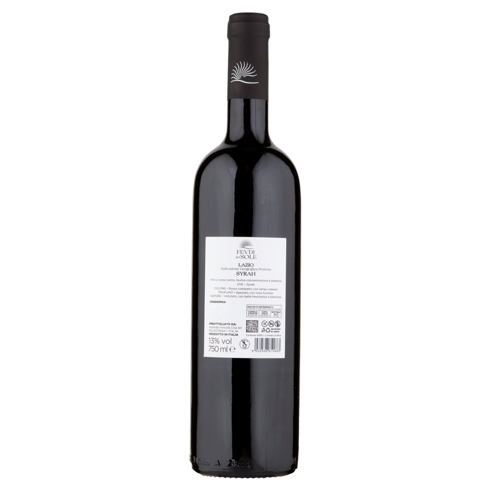 Fevdi del Sole Syrah Lazio IGP 750 ml