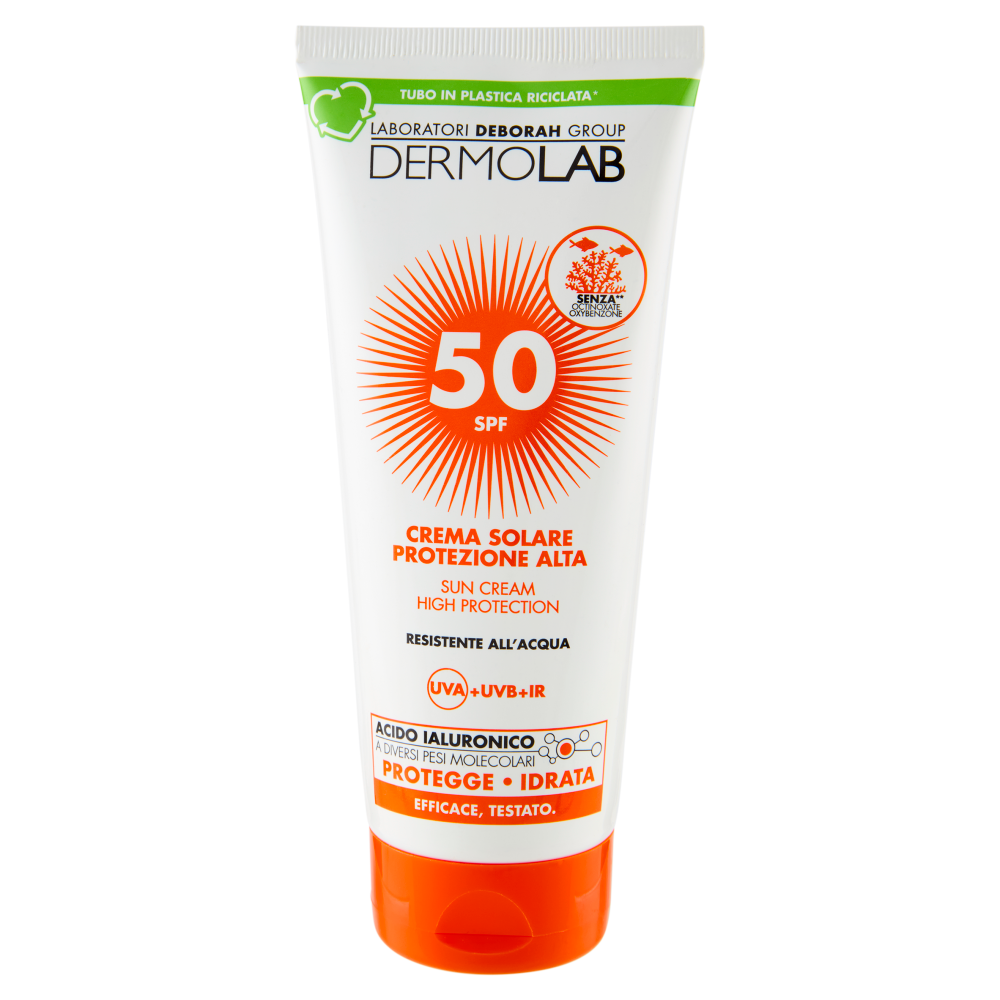 Dermolab Crema Solare Protezione Alta 50 SPF 200 ml