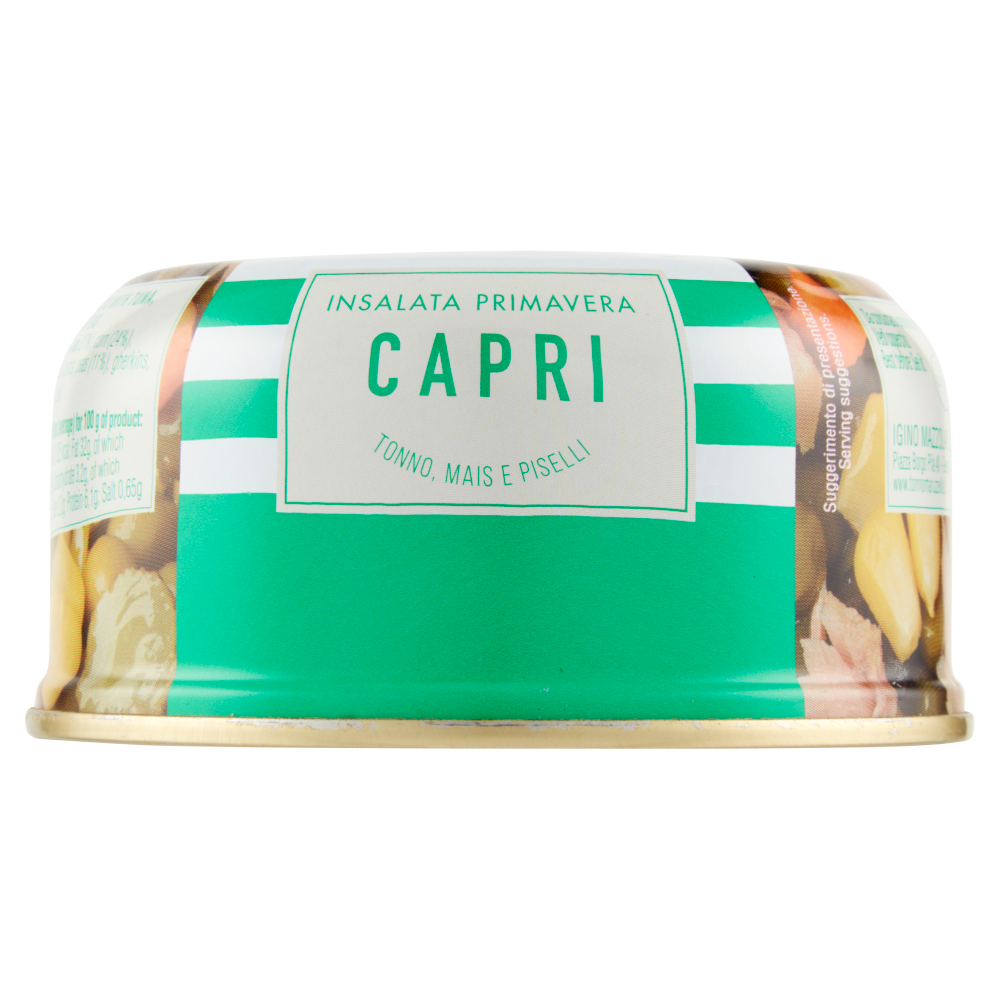 Capri Insalata Primavera Tonno, Mais e Piselli 250 g