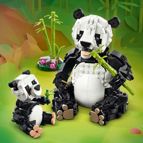 LEGO Creator Animali selvatici: famiglia di panda