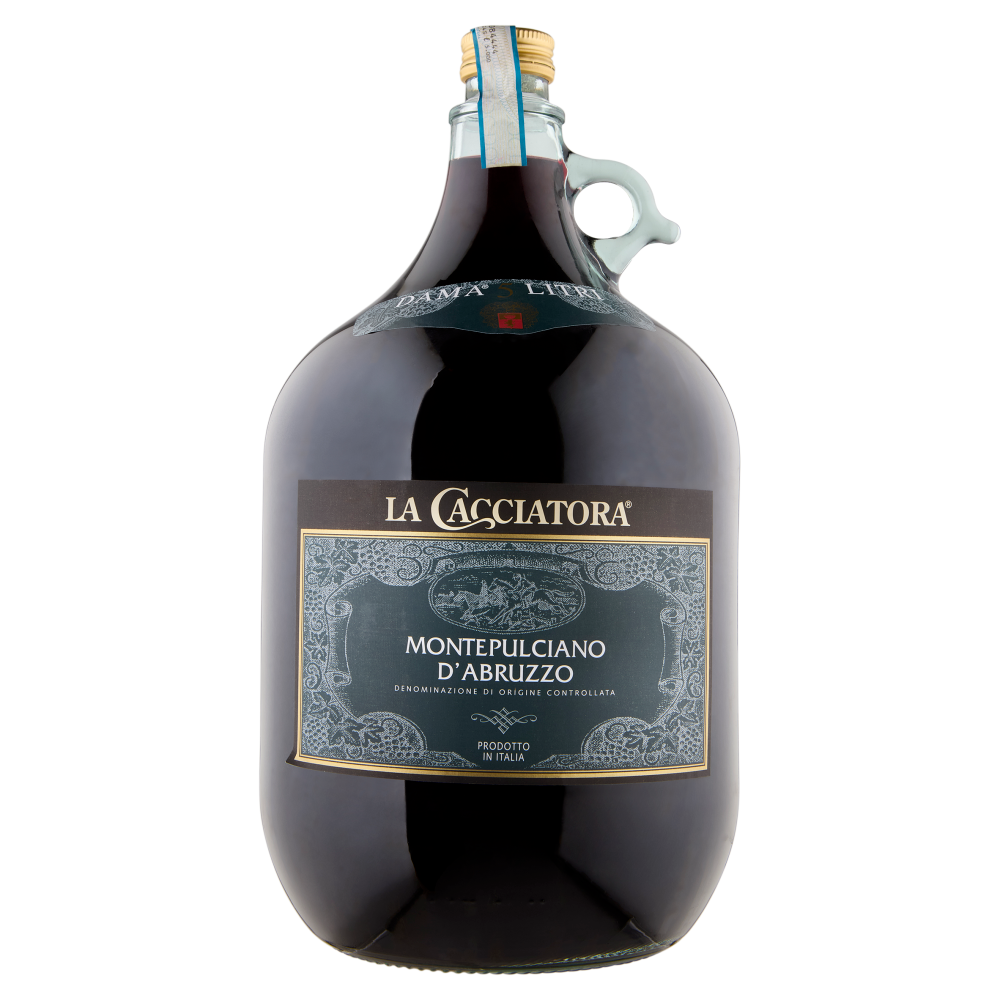 La Cacciatora Montepulciano d'Abruzzo DOC 5 l