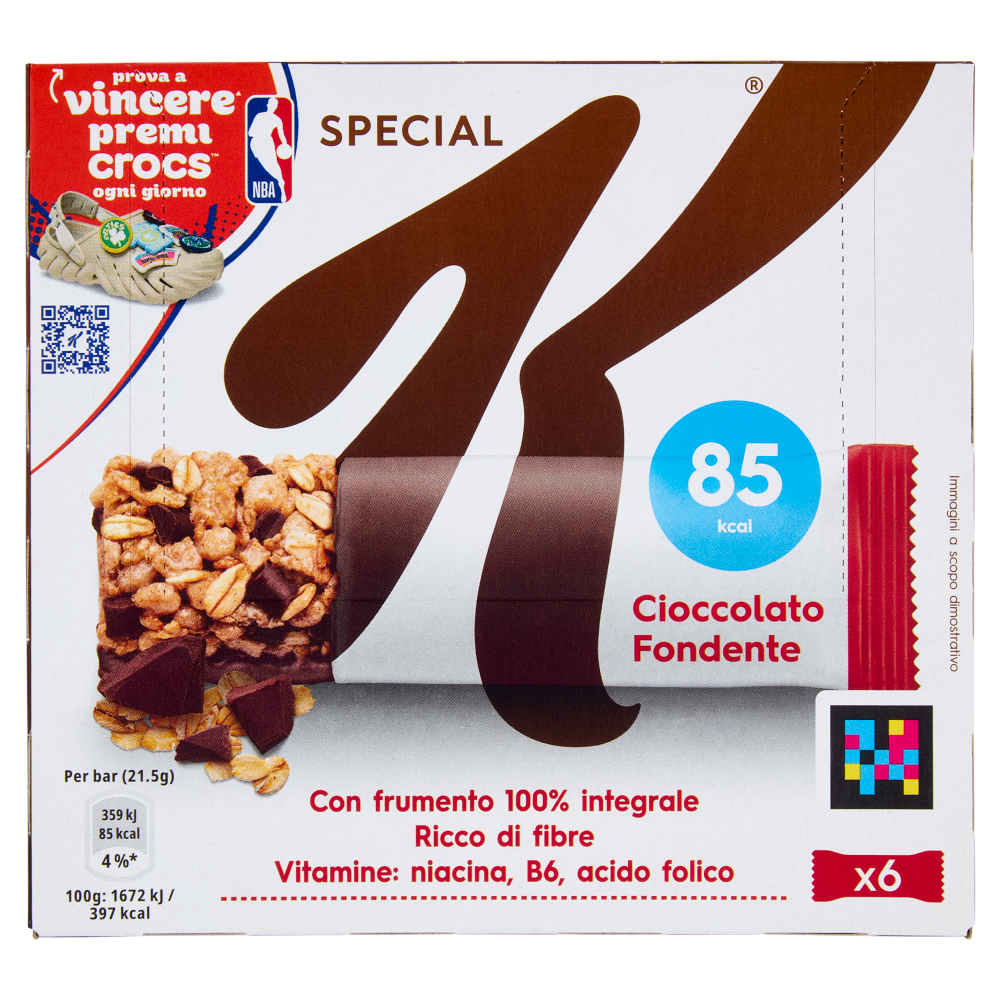 Kellogg's Special K Cioccolato Fondente 6 x 21,5 g