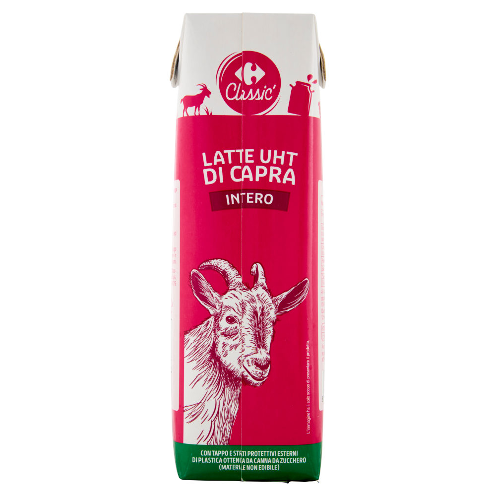 Carrefour Classic Latte UHT di Capra Intero 1000 ml
