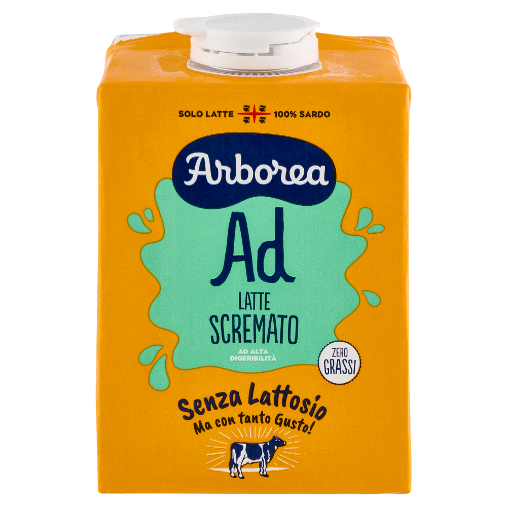 Arborea Ad Latte Scremato ad Alta Digeribilit&agrave; Senza Lattosio 500 ml