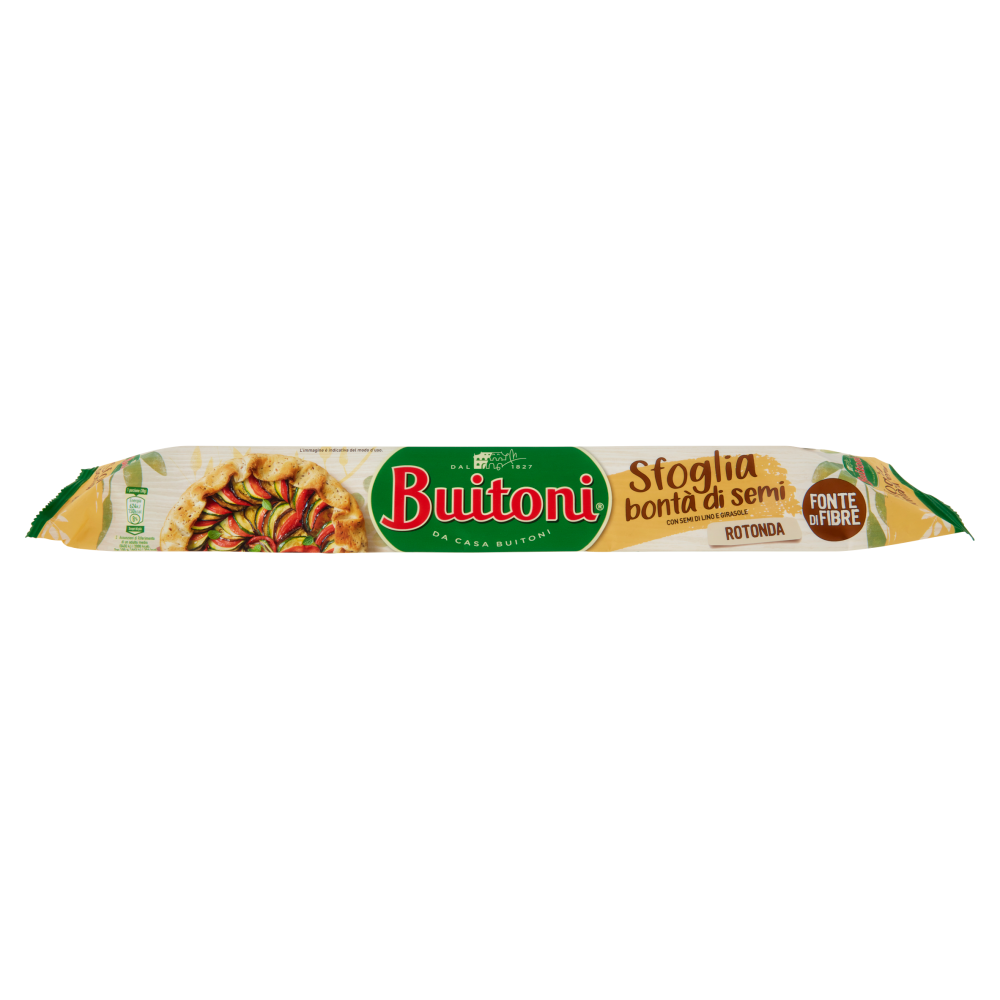 BUITONI SFOGLIA BONTÀ DI SEMI pasta sfoglia fresca stesa rotonda rotolo