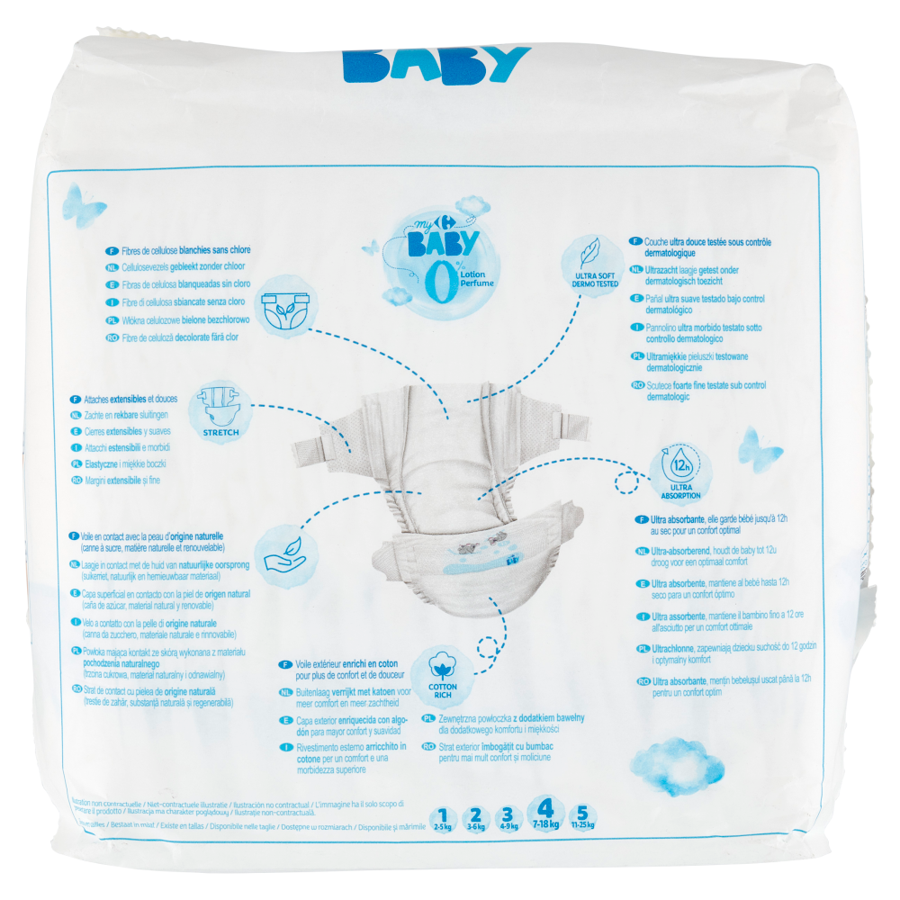 Carrefour my Baby Pannolini 4 Maxi 7-18 kg 28 pz