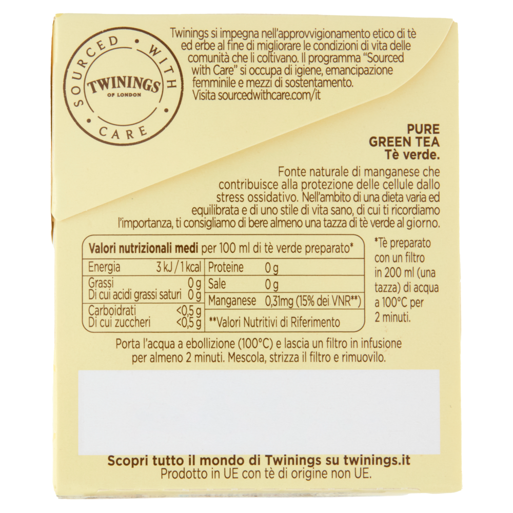 Twinings Earl Grey Tè Nero al sapore di Bergamotto 25 filtri + 1 omaggio The 52 g