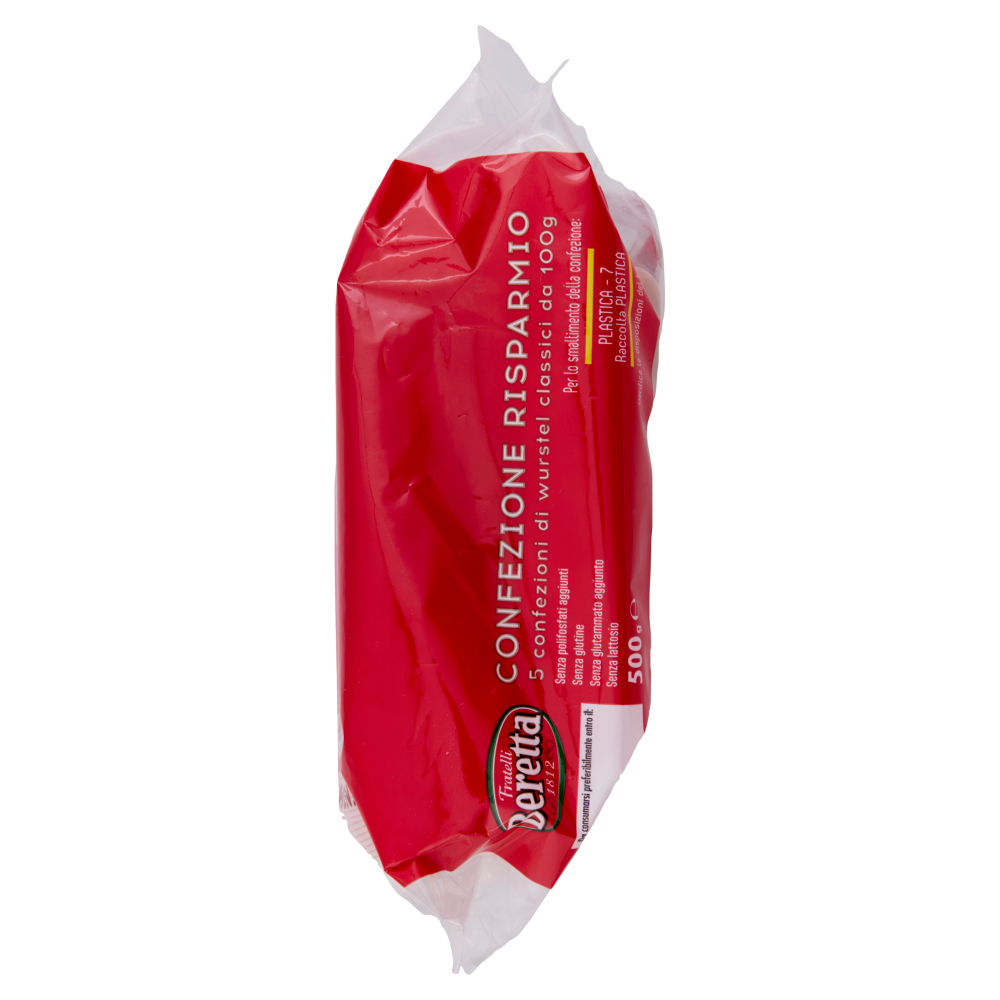 Fratelli Beretta W&uuml;rstel Classici 5 x 100 g