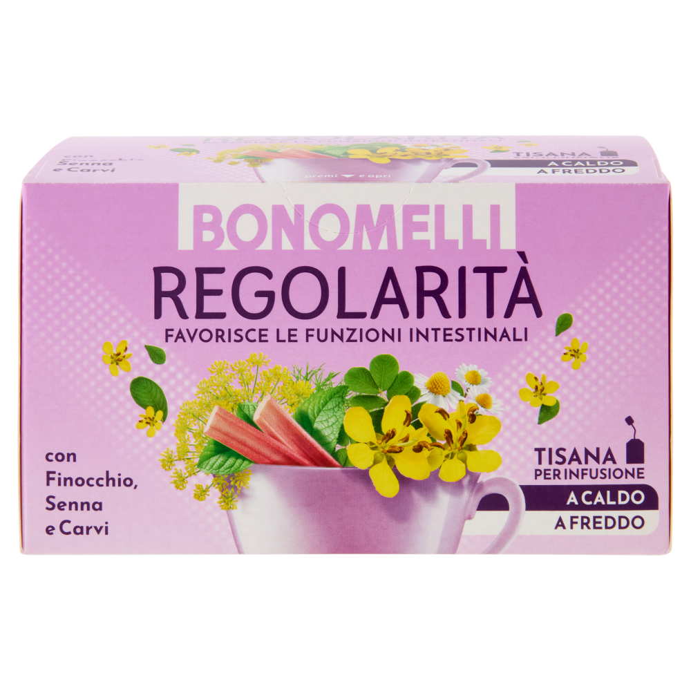 Bonomelli Regolarità Tisana per Infusione 16 Filtri 32 g