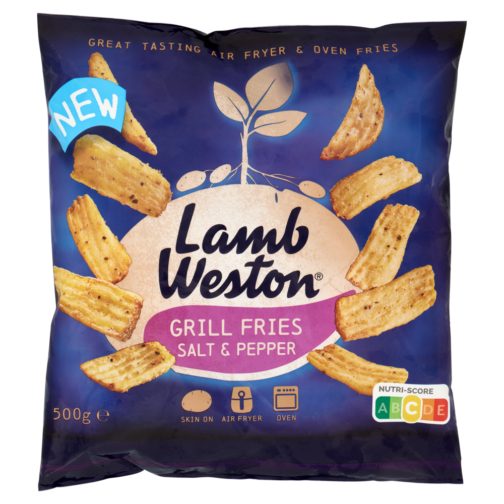 Lamb Weston Grill Fries Salt & Pepper 500 g