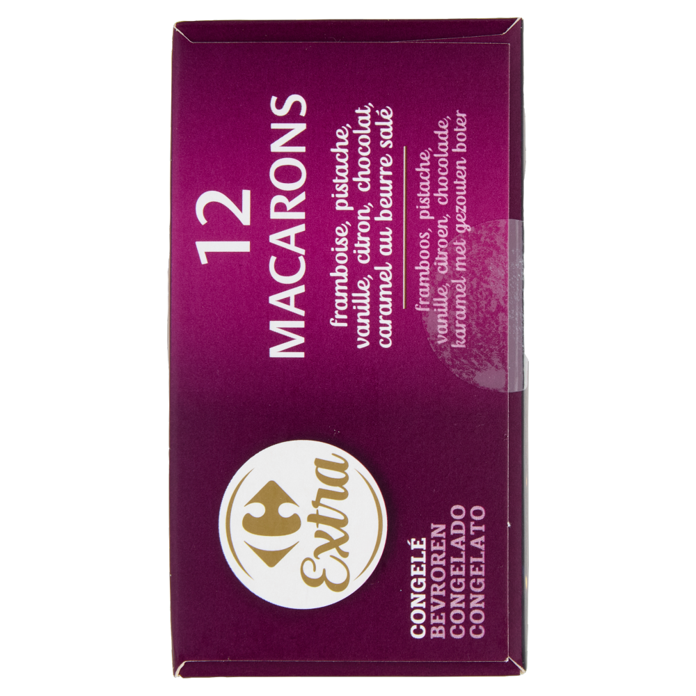 Carrefour Extra 12 Macarons Congelato 144 g