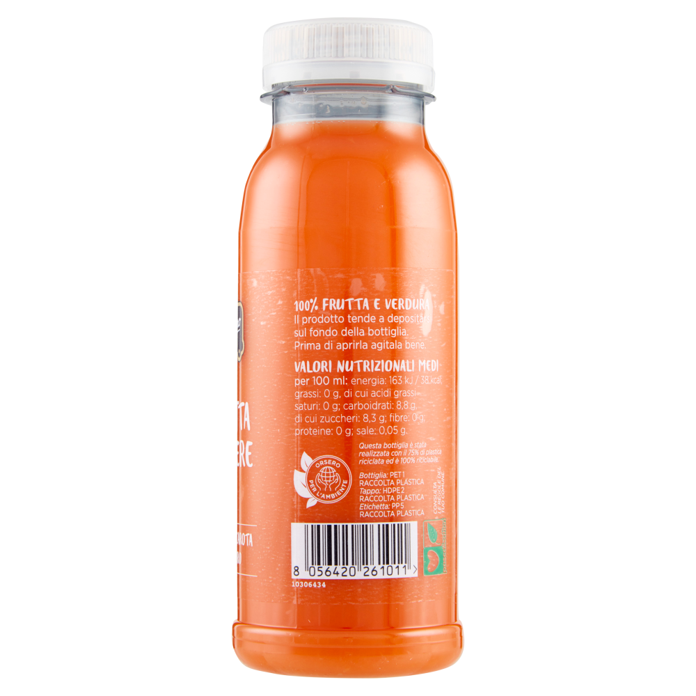F.lli Orsero Frutta da Bere Arancia - Carota Zenzero 250 ml