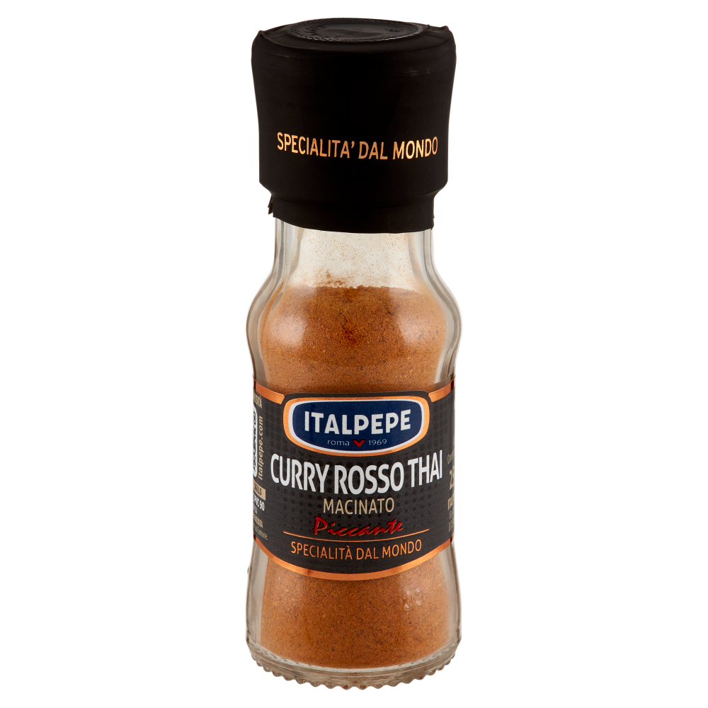 Italpepe Curry Rosso Thai Macinato Piccante 25 g