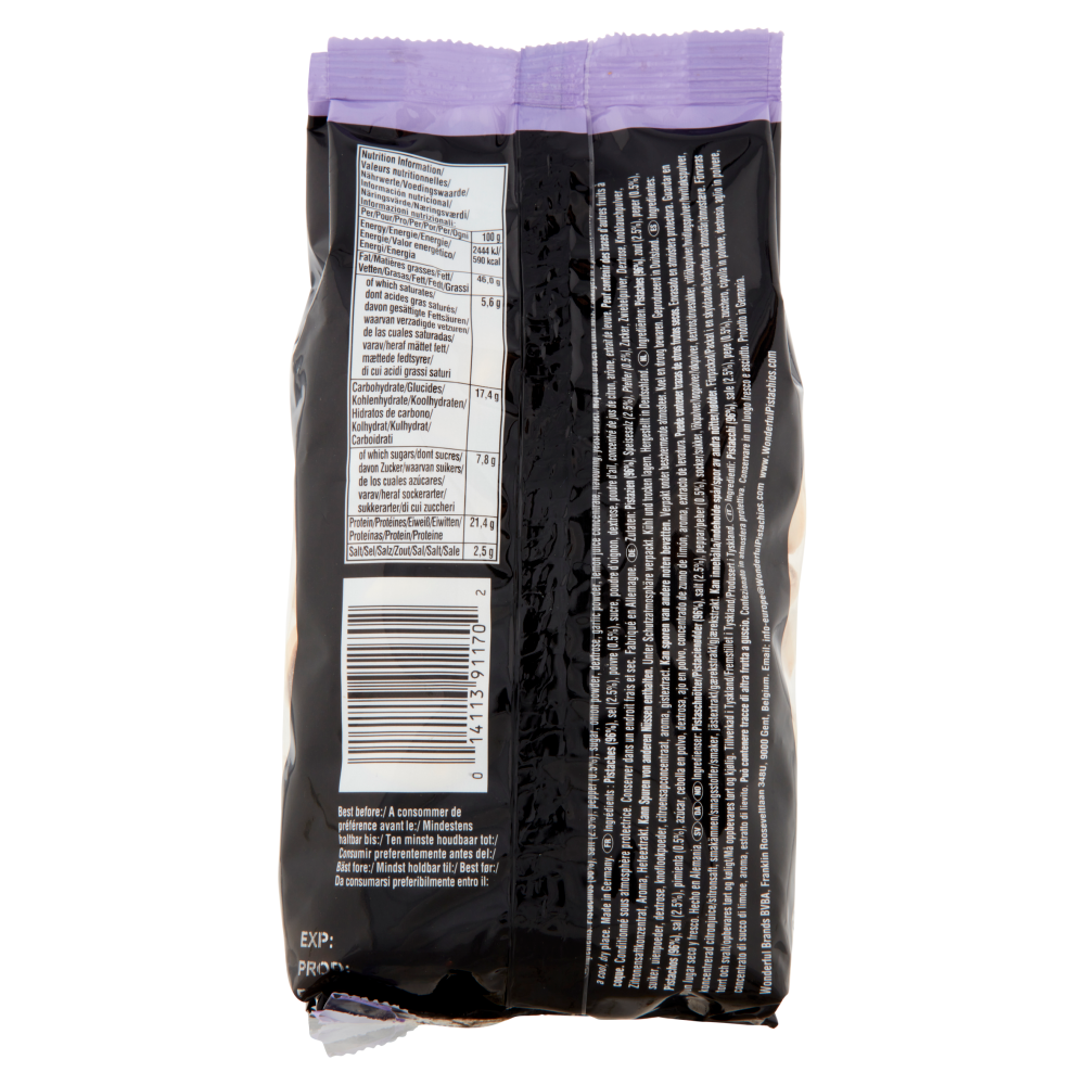 Wonderful Pistachios Pistacchi Sale & Pepe 250 g