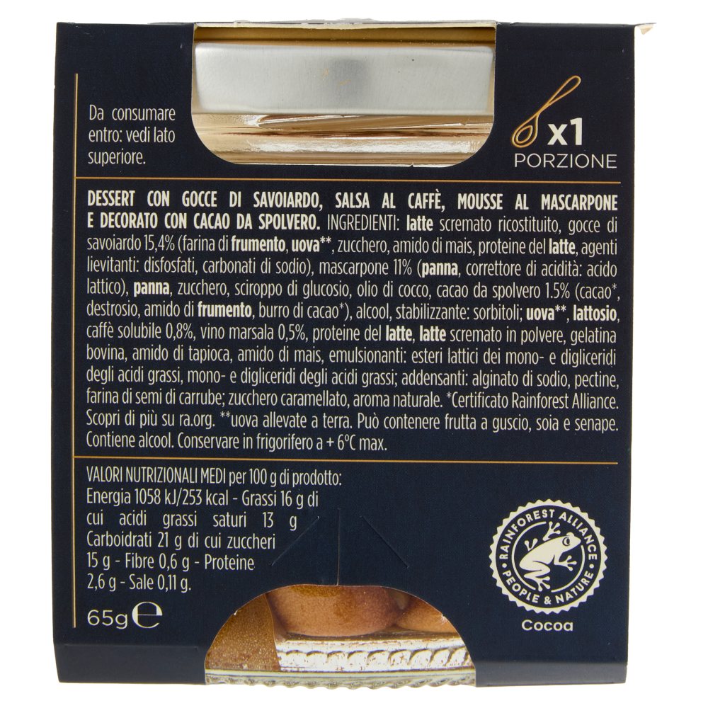 Solo Italia Tiramisù 65 g