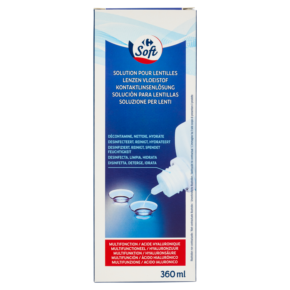 Carrefour Soft Soluzione per Lenti 360 ml