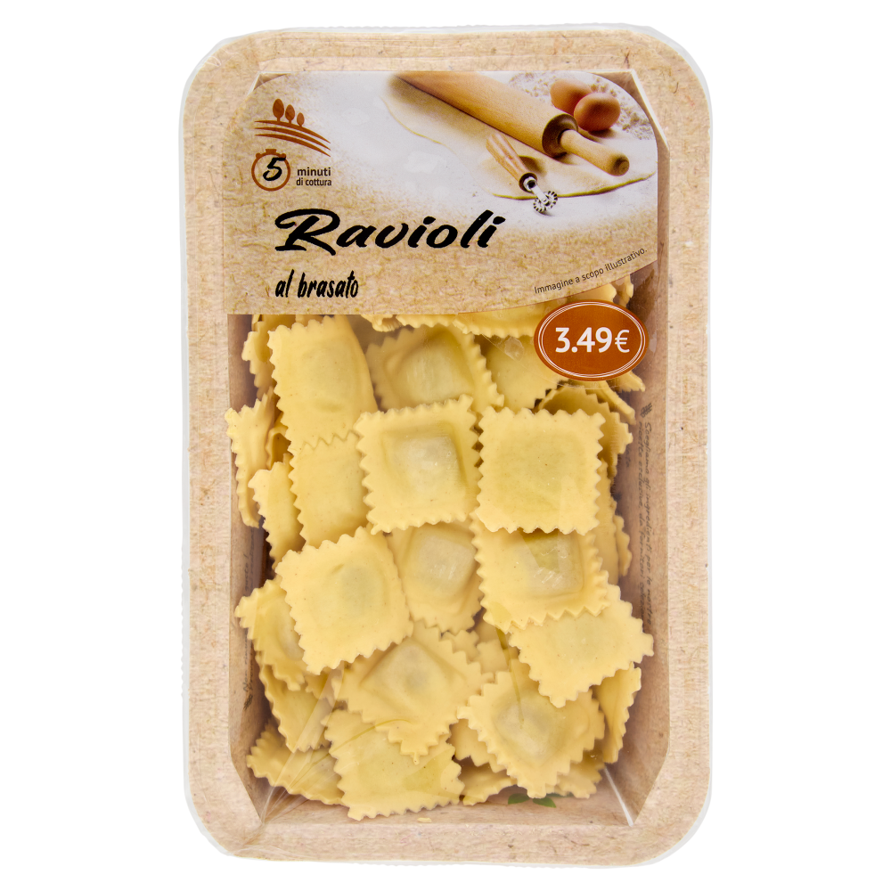 Ravioli al brasato 250 g