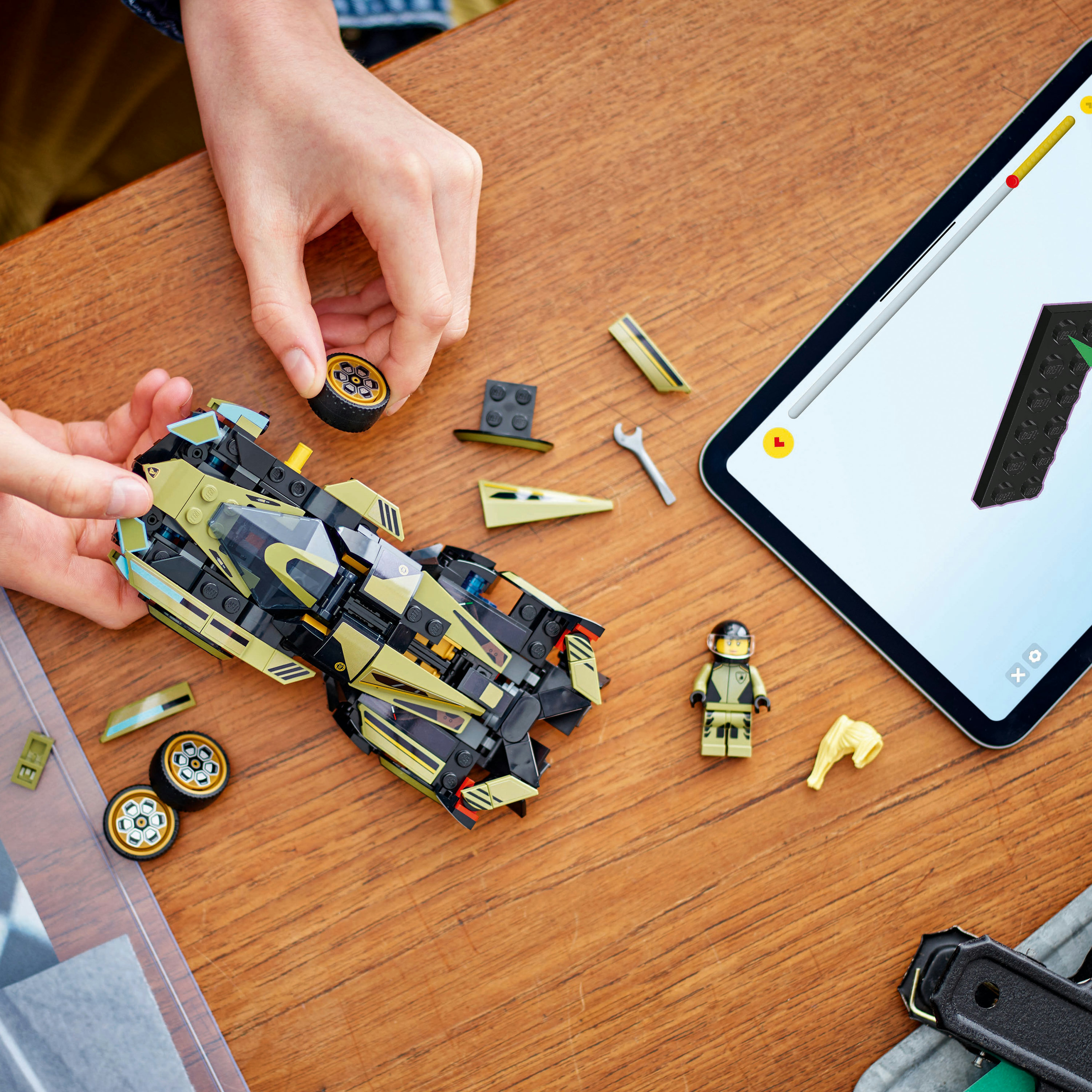 LEGO Speed Champions 76923 Super Car Lamborghini Lambo V12 Vision GT, Macchina Giocattolo da Collezione per Bambini 10+ Anni