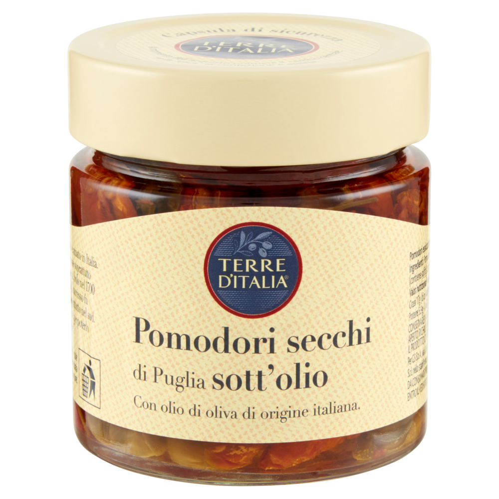 Terre d'Italia Pomodori secchi di Puglia sott'olio 235 g