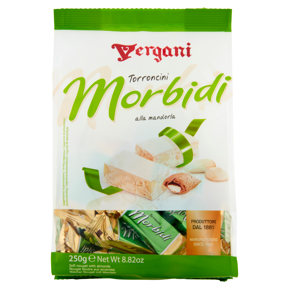Vergani Torroncini Morbidi alla mandorla 250 g