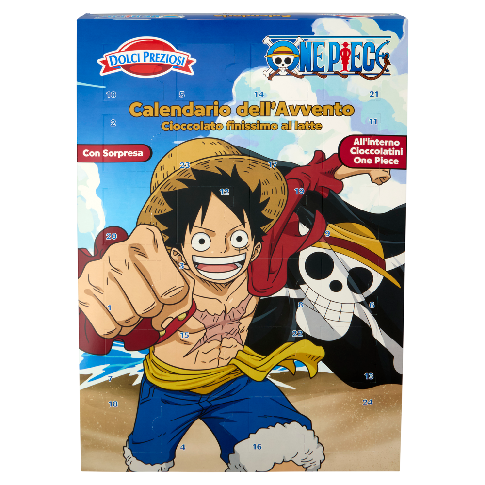 Dolci Preziosi Calendario dell'Avvento One Piece 220 g