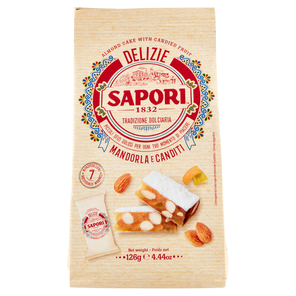 Sapori Delizie Mandorla e Canditi 126 g