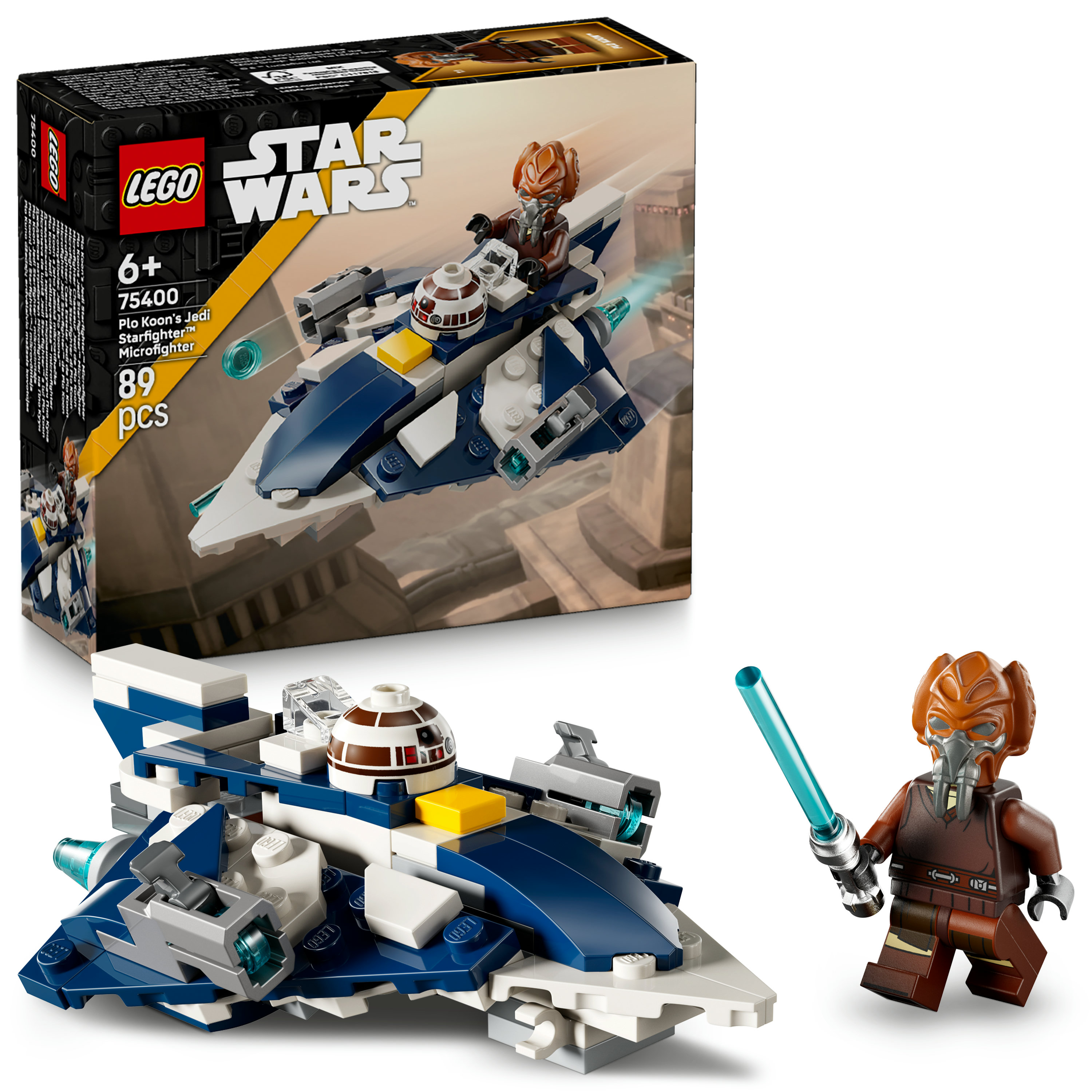 LEGO Star Wars Microfighter Jedi Starfighter di Plo Koon