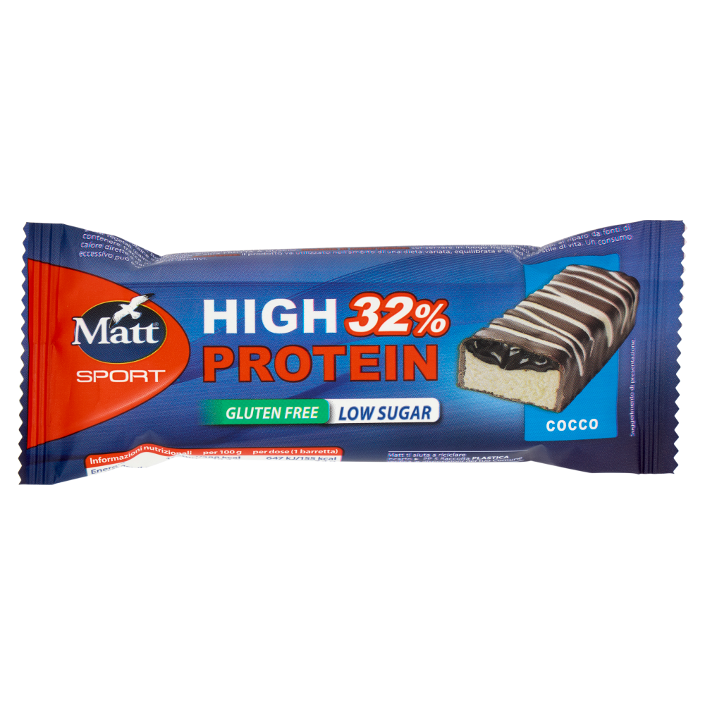 Matt Sport High Protein 32% Cocco 40 g