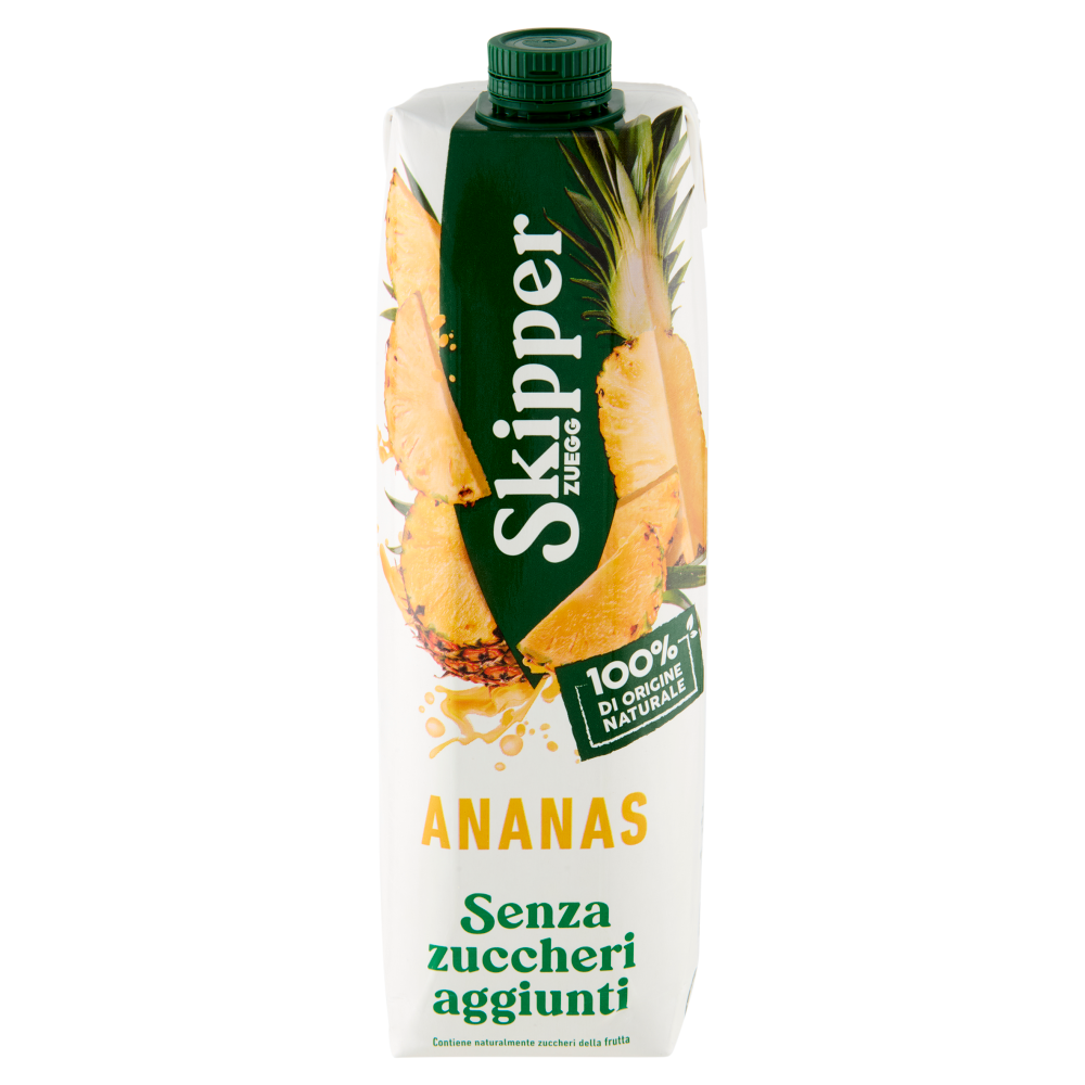 Zuegg Skipper Ananas Senza zuccheri aggiunti 1000 ml