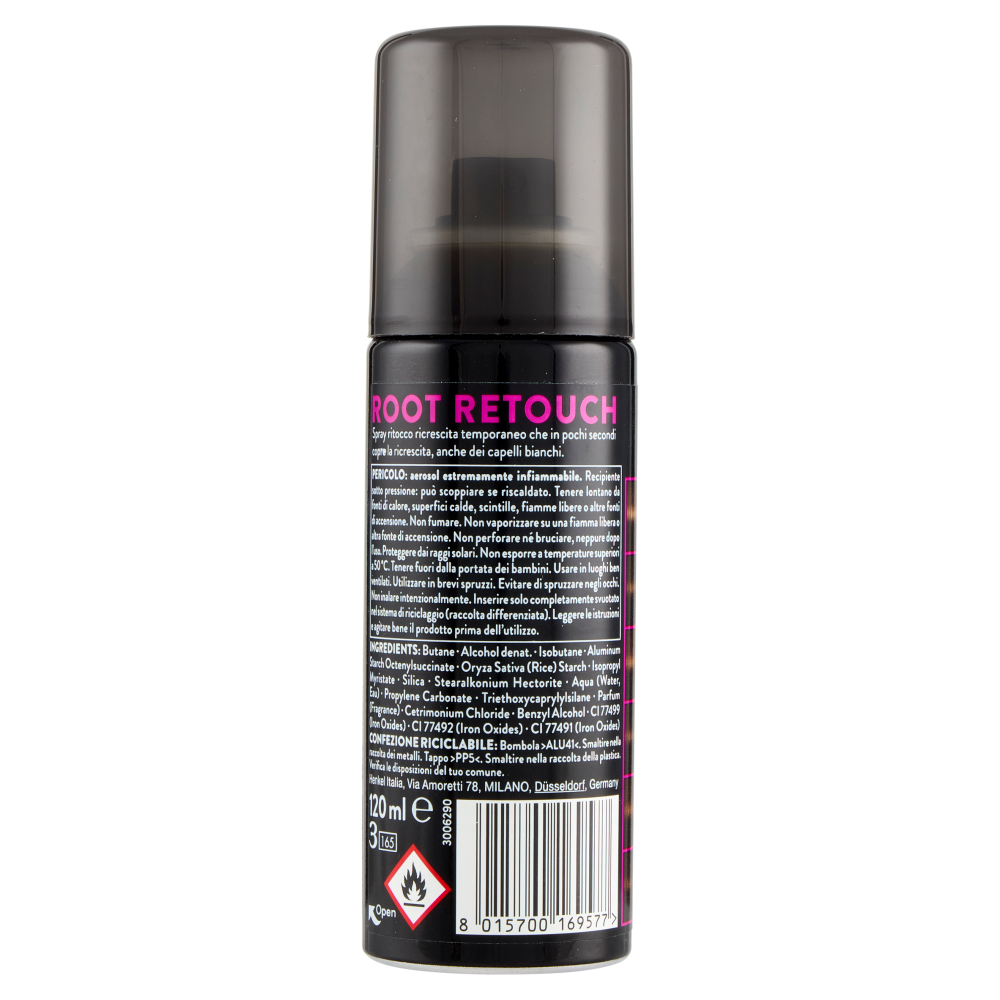 Syoss Root Retouch Colorazione Temporanea Castano 120 ml
