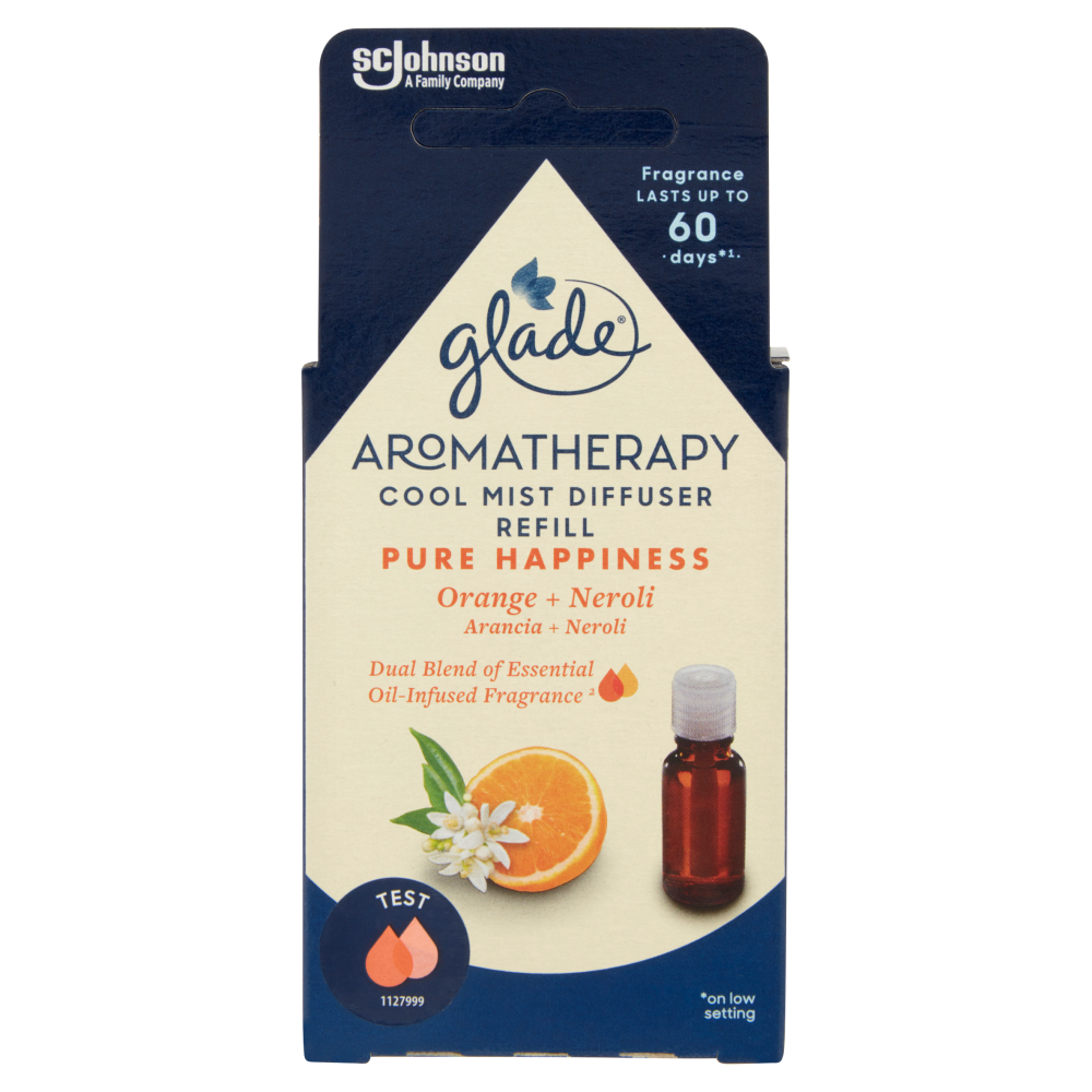 Glade® Aromatherapy Diffusore di oli essenziali Ricarica Pure Happiness