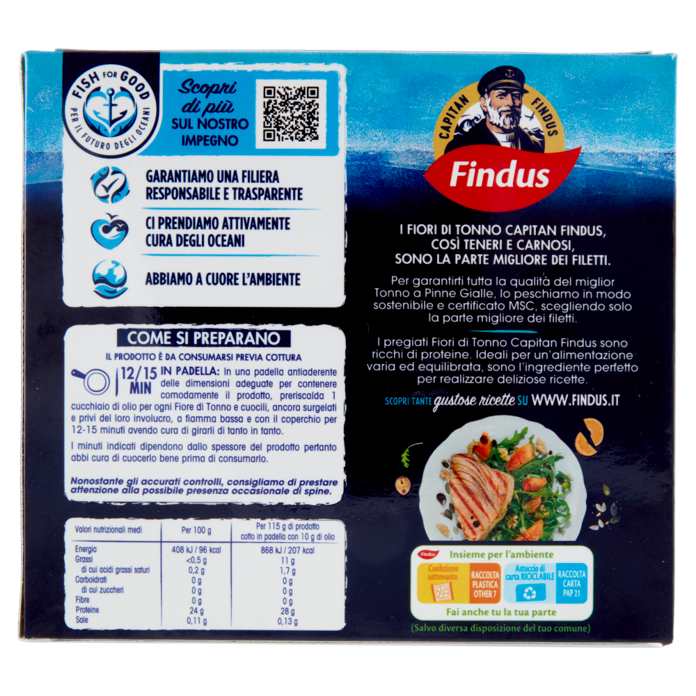 Capitan Findus 2 Fiori di Tonno 230 g