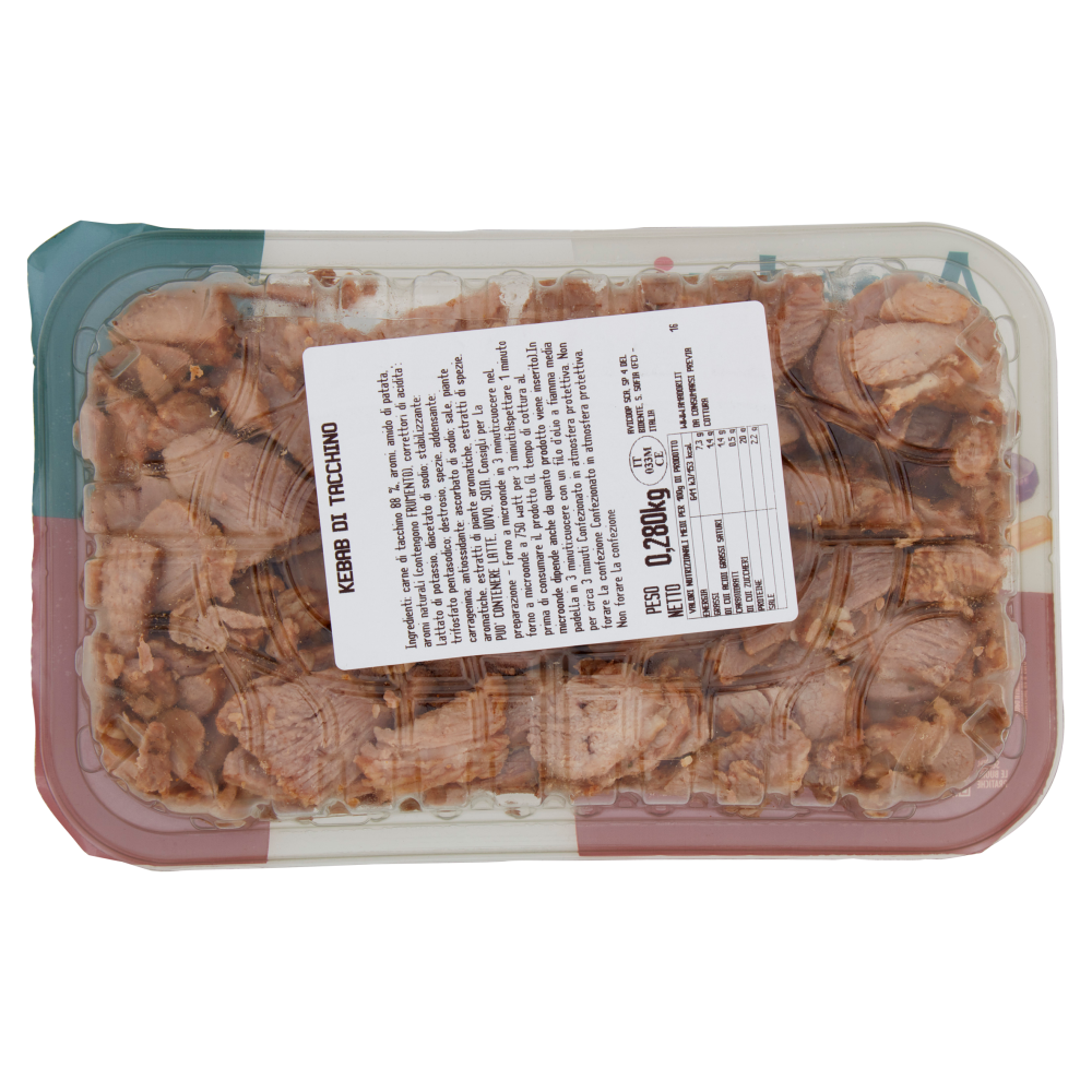 Amadori Kebab di Tacchino 0,280 kg