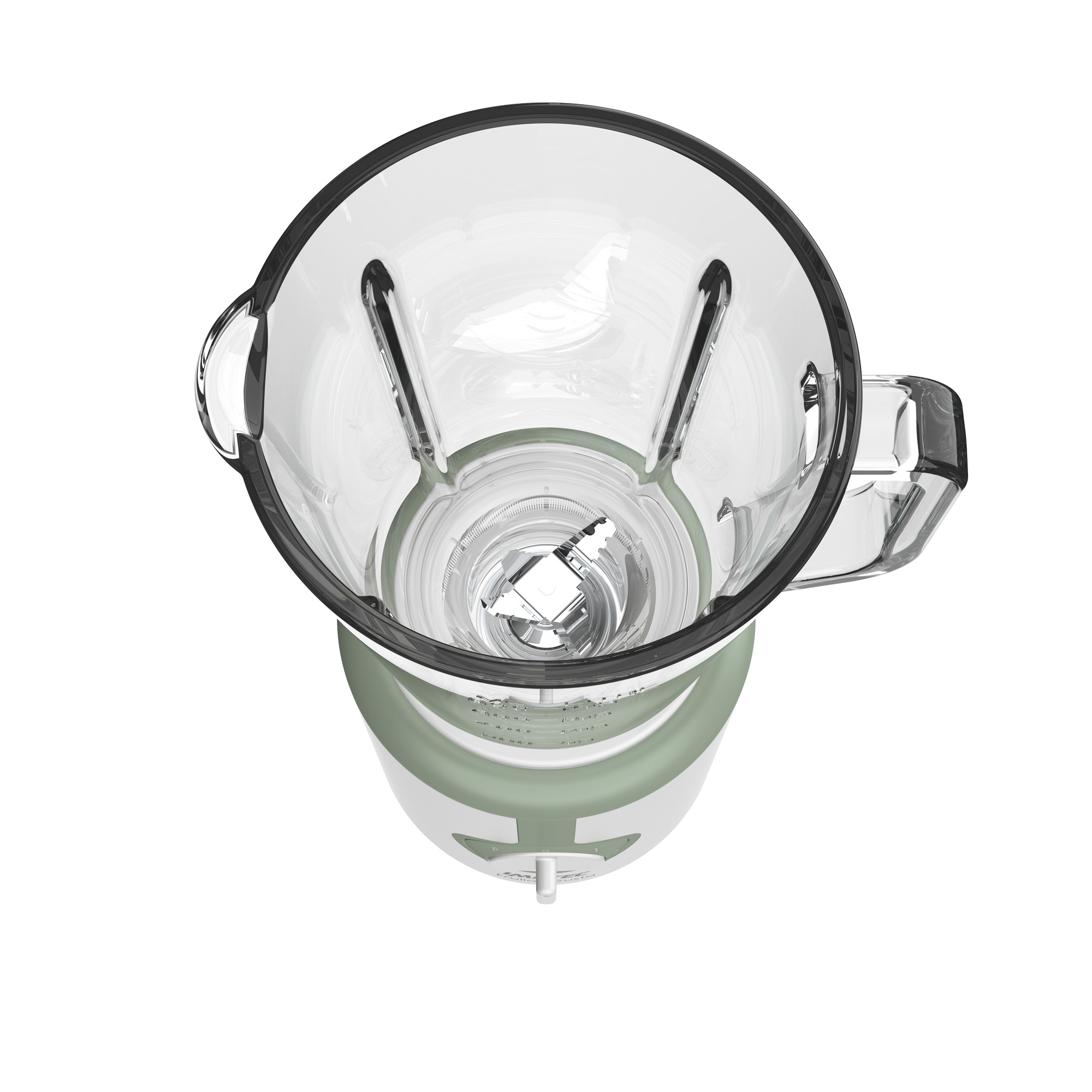 Imetec Frulla&Gusta 0,8 L Frullatore da tavolo 500 W Verde, Trasparente, Bianco