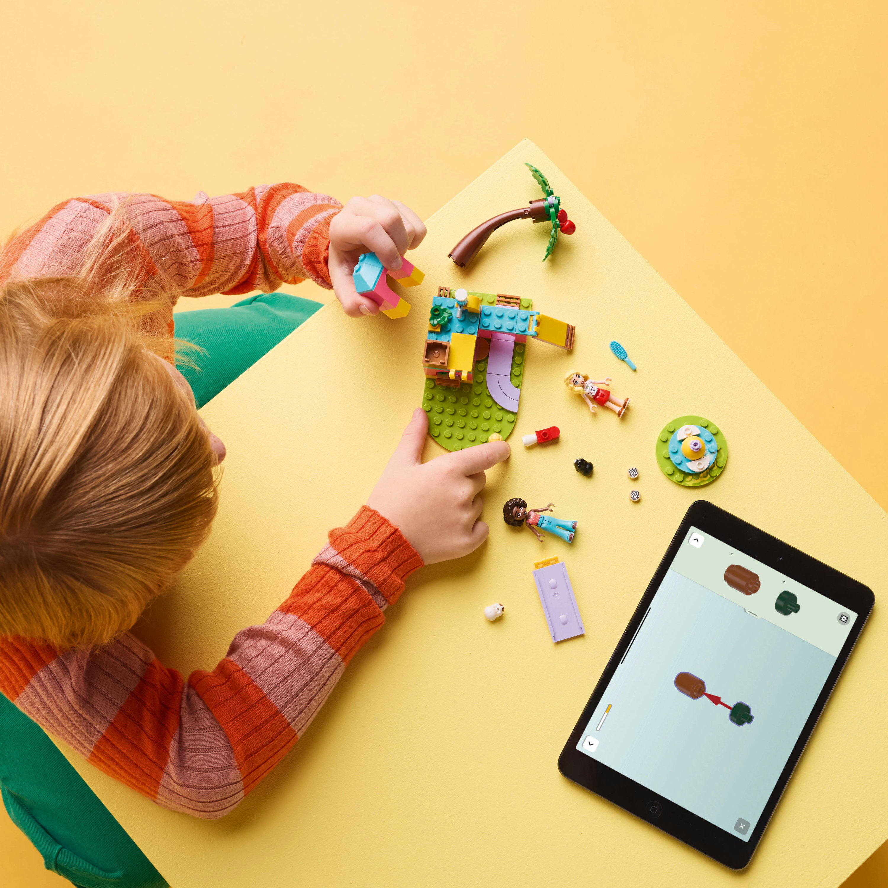 LEGO Friends 42640 Il Parco Giochi dei Porcellini d&rsquo;India, Gioco di Ruolo Bambine e Bambini 5+, Giocattolo Cura degli Animali